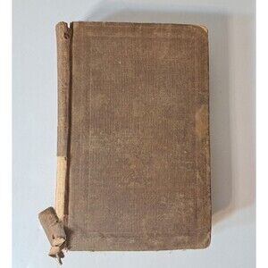 The History of Prostitution 1859 Antique Book Cover Torn Rare Edition W. Sanger